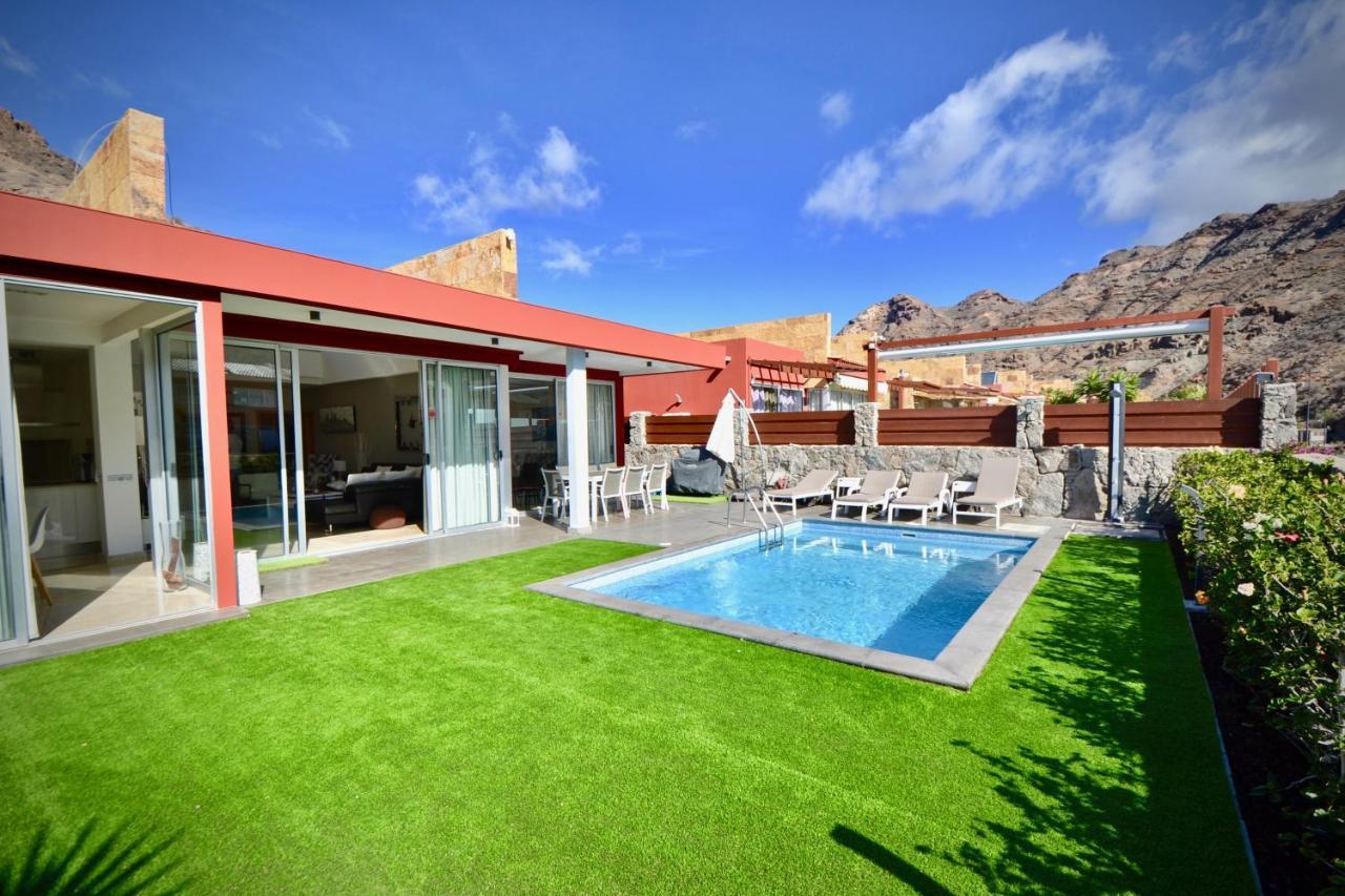 Villa Katarina In Beautiful Tauro With Private Heated Swimming Pool Taurito Esterno foto